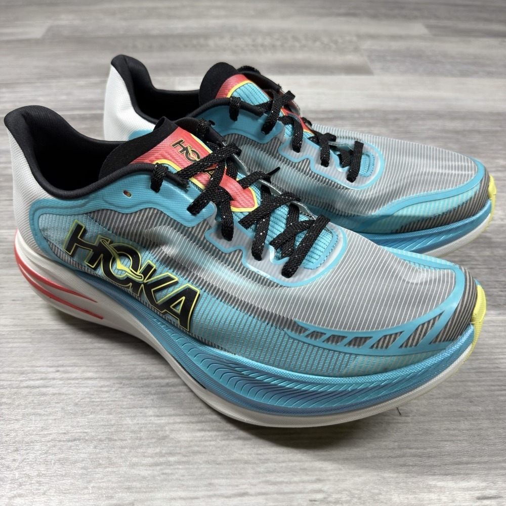Hoka One One Cielo X1 2.0 1162053 FLCK M 10 / W 11 Blue Running Shoes Sneaker